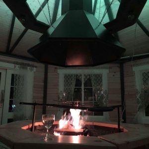 Pavilion 9.2 m² with grill